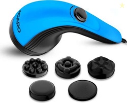 AGARO Atom Plus Electric Handheld Full Body Massager, 4 Massage H...mo