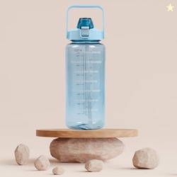 RABBY 2L Motivational Water Bottle for Kids & School Use | Time Marker