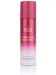 FRENCH ESSENCE No Gas Parfum Body Spray 99 g (120ml) - Amber Magic