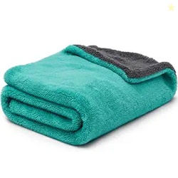 AM Safe-X Premium Microfiber Cleaning Cloth 1200 GSM 40x60cm Aqua Blue