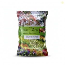 DIVINE TREE Supergrow Cow Dung Soil Manure for Plants | Organic Cow Du