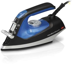 Hamilton Beach 3 in 1 Steam Iron 1200 W Steam Iron (Black & Blue)