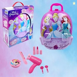 PlayMagic Princess Portable Backpack Dressing Set Makeup Toy | Pretend