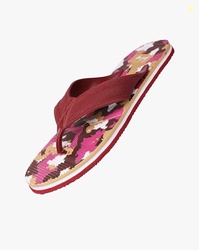 FEET UP Men Printed Thong-Strap Flip-Flops