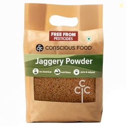 Conscious Food Jaggery Powder 1 kg | Pure, Natural & Chemical Free | H