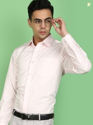 V-Mart Spread Collar Cotton Formal Shirt