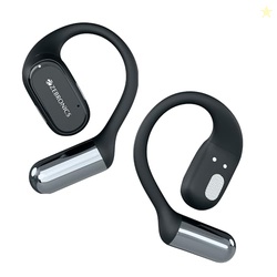 ZEBRONICS PODS O, Wireless Open-Ear Earbuds, OWS, 40 Hrs Backup, Neody