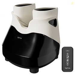 Lifelong LLM738 Air Pressured Foot Massager with Heat for Pain Relief 