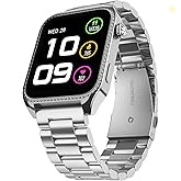 Fire-Boltt Xelor Luxury Stainless Steel Smart Watch. 1.78" AMOLED, Alw
