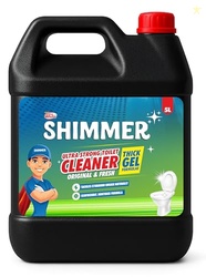 Shimmer Toilet Cleaner Liquid - 5L Mega Jar | Thick Bathroom Cleaning 