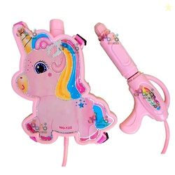 PoPo Toys Holi Pressure Pichkari with Unicorn Bag Tank- 2.5 LTR | with