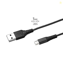 Celly USB Type A to Micro USB Data and Charging Cable Turbo Charge Com