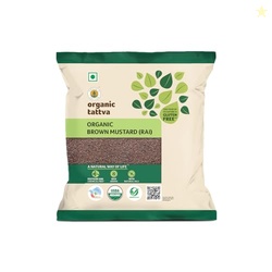 Organic Tattva Spices - Brown Mustard 200g(100g x Pack of 2)