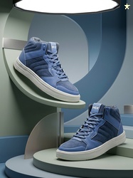 HRX by Hrithik Roshan Men Colourblocked Velvet Sneakers