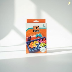 TinyPlay IQ Puzzle Game with 120 Challenges | Travel Brain Teaser Logi