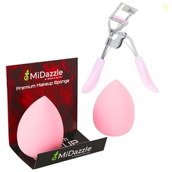 Midazzle Ultra soft Blender Makeup Sponge Pack of 2 (Multicolor) With 
