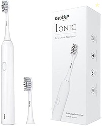 beatXP Ionic Electric Toothbrush For Adults With 2 Brush Heads & 4 Cle