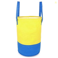 CASA-NEST Round Non Woven Reusable Waterproof Foldable Laundry or Orga