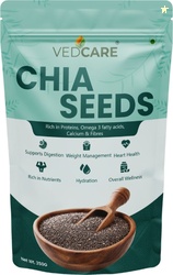 Vedcare Raw Unroasted Chia Seeds For Weight Loss, Chia seeds 250g...mo