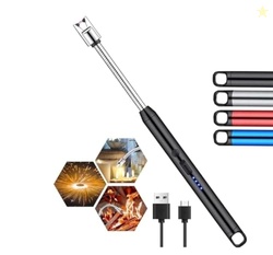 Light Arc, Electric Lighter, USB Rechargeable Electric LED Display Sti