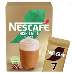 NESCAF Irish Latte Instant Coffee 7 Sachets, 100percent Responsibly So