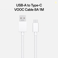 OPPO USB Type C Cable 1 m DL129 (Compatible with Mobile, White, N...mo