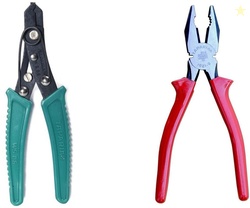 TAPARIA 8 inch cutting plier and ws-06 wire stripper pack of 2 Li...mo