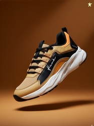 FCUK Men Colourblocked Sneakers