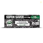 DABUR Herb'L Activated Charcoal Toothpaste 240G (120G x2, Pack of 2) |
