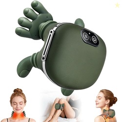 Bionic Heated MassagerWireless Portable Shiatsu Neck and Back Massager