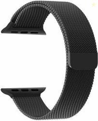 Uniqtry Stainless Steel Adjustable Magnetic Belt/Strap for iWatch...mo