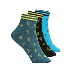 CULT Men's Cotton Socks  Ultra Soft Breathable & Anti-Microbial  Ankle