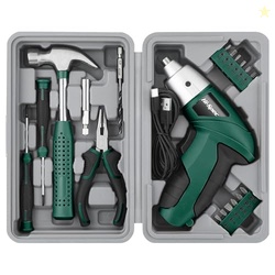 Hi-Spec Cordless Electric Screwdriver, Power Screw Driver Set with Pin