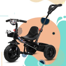 TOYSHOPPEE Parental Handle with Front-Back Basket for Storage Kid...mo