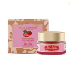 Berry Burst Lip Sleeping Mask | with Candillila Wax, Shea Butter, Coco