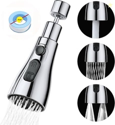 Tap Extender for Kitchen Sink Universal Flexible Kitchen Faucet Rotati