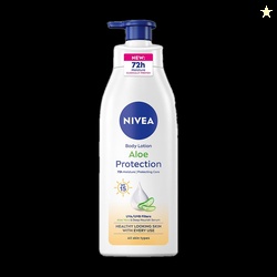 NIVEA Aloe Protection, Hydrating Moisturizer Body Lotion, Natural...mo