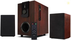 Intex 2.1 Choral TUFB OS 40 W Bluetooth Home Theatre Black and Brown, 