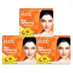 VLCC Skin Tightening Facial Kit - 25g X 3 (75g) (Pack of 3) | Skin Ela