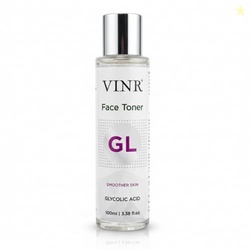 VINR 7% Glycolic Acid Toner For Glowing Skin with 2% Niacinamide & 0.5