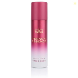 French Essence Amber Magic | Deodorant for Men and Women | No Gas | Bo