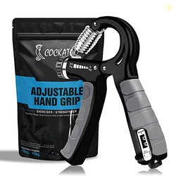 Cockatoo Counter Hand Grip Strengthener|(5 KG - 60 Kg) Adjustable Hand