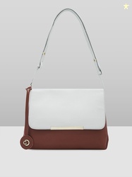 Caprese Fenne Women Chocolate Small Satchel Bag