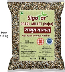 Sigotar Desi Bajra  1.5kg | Unpolished Pearl Millet |High in Pla...mor