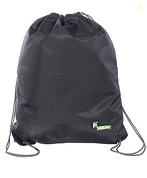 F Gear String V2 Black 11L Small Drawstring Bag for Unisex Multi-Utili