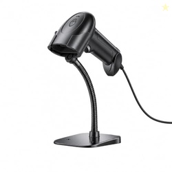HIROBOT Wired 2D/1D Barcode Scanner with Stand, Image Reader for QR Co