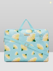 Caprese Barbara Women Blue Large Backpack
