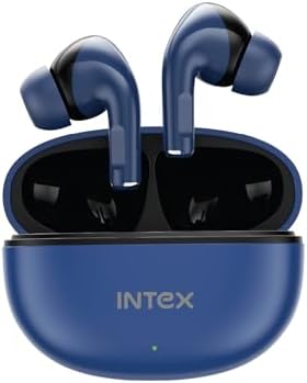 Intex Buds AERO TWS Bluetooth Earbuds with AI ENC, Deep Bass, 13mm Dri