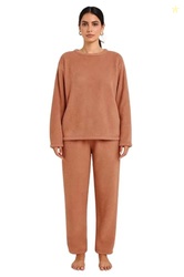 KOTTY Womens Regular Fit Coral Fabric Winter Ensemble  Soft and Warm W