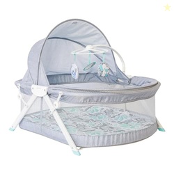Infantino Sweet Dreams Fold & Go Bedside Bassinet, Lightweight Portabl